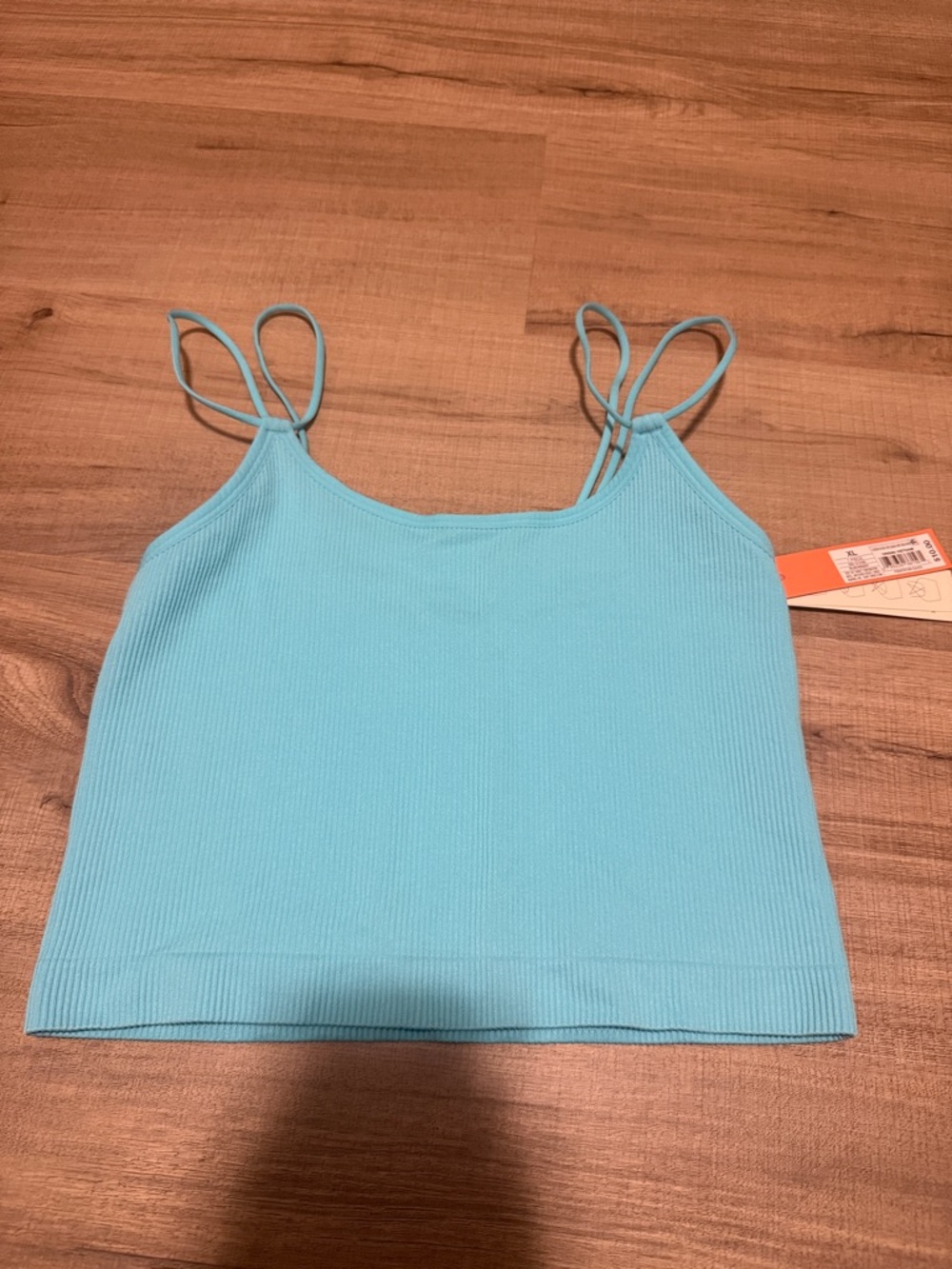 NWT Colsie Turquoise Convertible Strap Tank Top